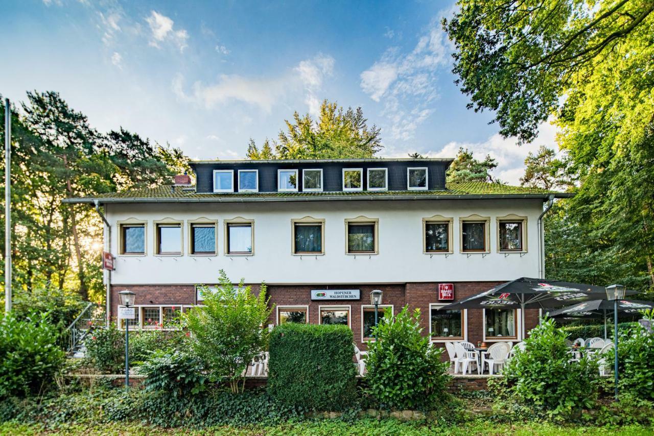 Hotel Hopener Wald ,Self Check In Löhne Exterior foto